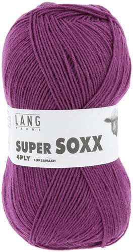 Lang Yarns Super Soxx 4-Fach 0067 Bruin (4-draads)