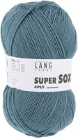 Lang Yarns Super Soxx 4-Fach 0072 Aqua (4-draads)-2