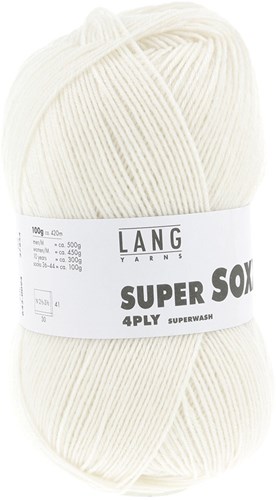 Lang Yarns Super Soxx 4-Fach 0088 Petrol (4-draads)-2