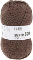 Lang Yarns Super Soxx 4-Fach 0096 Lichtbruin (4-draads)-2