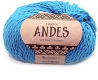 Drops Andes Uni Colour 6420 Turkoois