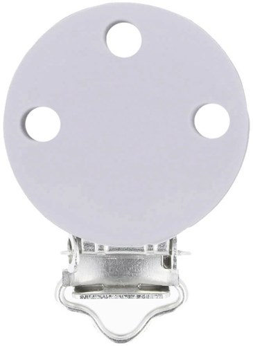 Opry Siliconen speenklem Licht Grijs 29,5x42,7mm