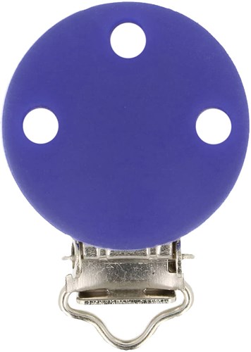 Opry Siliconen speenklem Paars 29,5x42,7mm