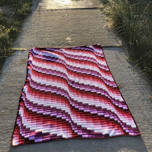 Bargello Blanket MAL Garenpakket 1 Cherish-3