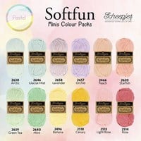 Scheepjes Softfun colour pack Pastel 12x20g-2