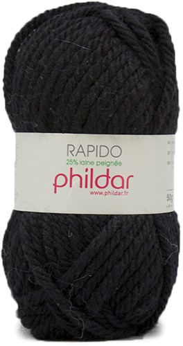 Phildar Rapido 1200 Noir