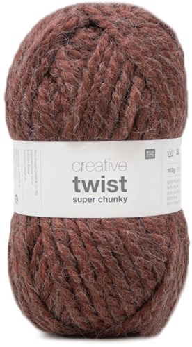 Rico Creative Twist Super Chunky 6 Rust