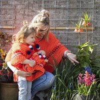 Koningsdag Kinderponcho Haakpakket-3