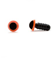 Veiligheidsogen Oranje 6 mm per paar