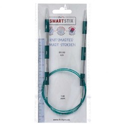 KnitPro Smartstix Rondbreinaalden 80cm (Groen) 2-12 mm