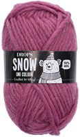 Drops Snow Uni Colour 009 Licht Wijnrood