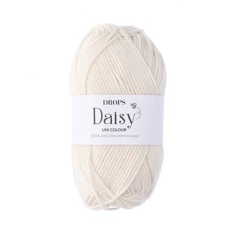 Drops Daisy Uni Colour 001 Naturel