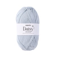 Drops Daisy Uni Colour 009 IJsblauw
