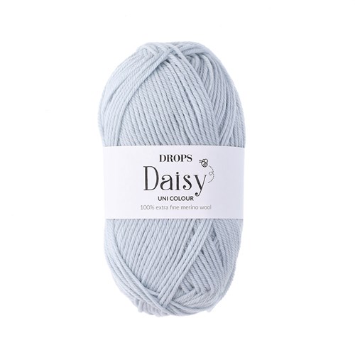 Drops Daisy Uni Colour 009 IJsblauw