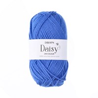 Drops Daisy Uni Colour 024 Kobaltblauw