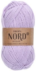 Drops Nord Uni Colour 25 Zoete Orchidee