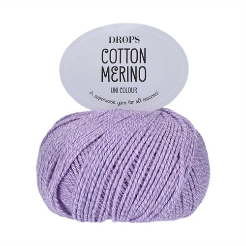 Drops Cotton Merino Uni Colour 31 Zoete Orchidee