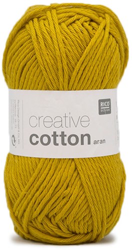 Rico Creative Cotton Aran 70 Mustard