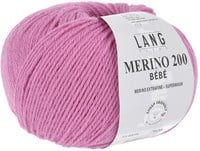Lang Yarns Merino 200 Bebe 0319 Roze-2