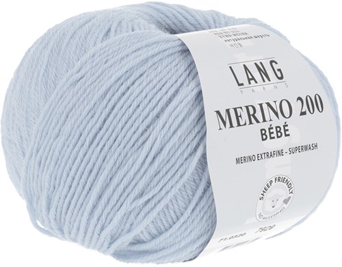 Lang Yarns Merino 200 Bebe 0320 Ciel-2