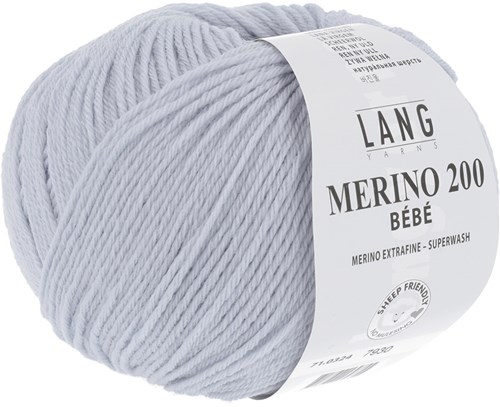 Lang Yarns Merino 200 Bebe 324 Pearl Grey-2