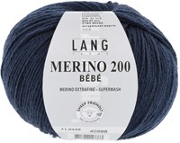 Lang Yarns Merino 200 Bebe 0325 Navy