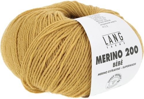 Lang Yarns Merino 200 Bebe 0350 Goud-2