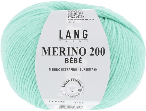 Lang Yarns Merino 200 Bebe 0373 Smaragd