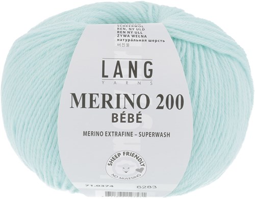 Lang Yarns Merino 200 Bebe 0374 Reseda