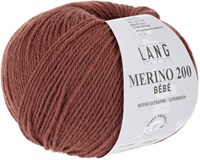 Lang Yarns Merino 200 Bebe 0387 Baksteen-2