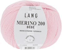 Lang Yarns Merino 200 Bebe 0409 Donkerroze