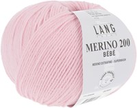 Lang Yarns Merino 200 Bebe 0409 Donkerroze-2