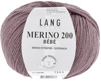 Lang Yarns Merino 200 Bebe 0448 Oud Paars