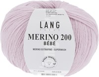 Lang Yarns Merino 200 Bebe 0509 Rosa Licht