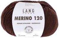 Lang Yarns Merino 120 0468 Donker Bruin