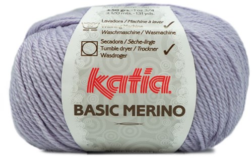 Katia Basic Merino 077 Licht Lila