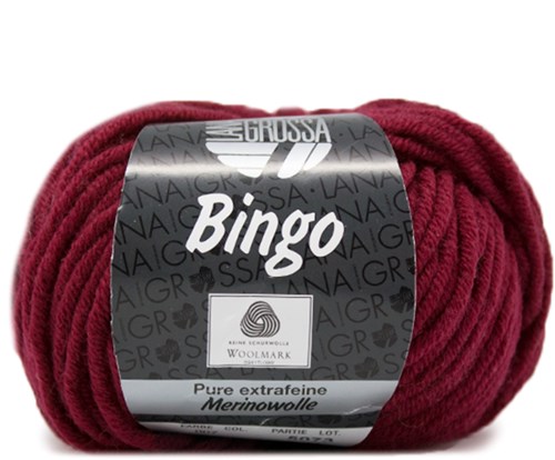 Lana Grossa Bingo 007 Wijn Rood
