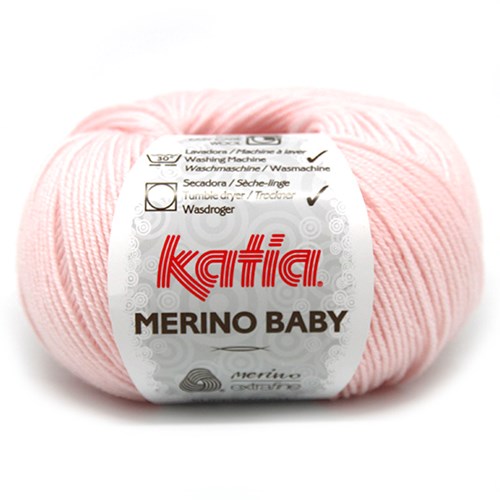 Katia Merino Baby 007 Zeer Licht Roze