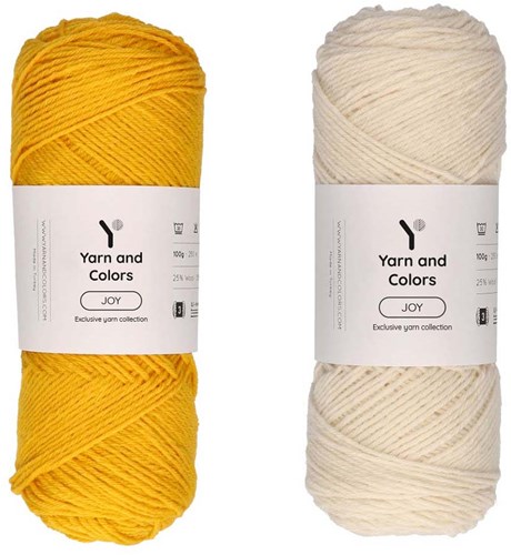 Baby Droomdeken 4.0 Haakpakket 5 Mustard & Cream Wiegendeken-2