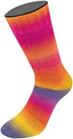 Lana Grossa Meilenweit 100 Color Mix Multi 009 Grijs/paars/kaki/geel/oranje/roze/fuchsia-3