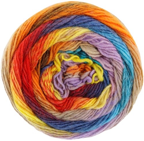 Lana Grossa Meilenweit 100 Color Mix Multi 010
