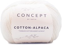 Katia Cotton Alpaca 80 White