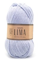 Drops Lima Uni Colour 8112 IJsblauw