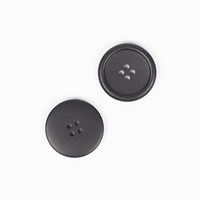Drops Knoop 23mm Mat Zwart