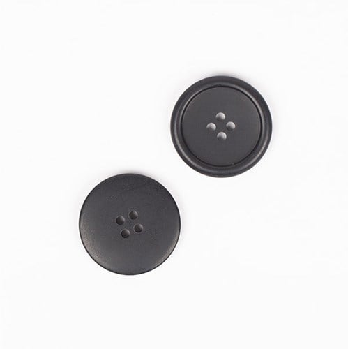 Drops Knoop 23mm Mat Zwart