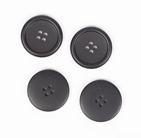 Drops Knoop 23mm Mat Zwart-2