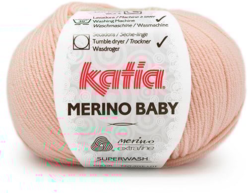 Katia Merino Baby 081 Zeer Licht Roze