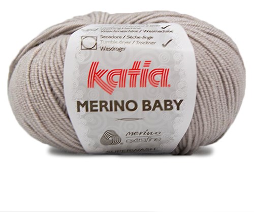 Katia Merino Baby 082 Steengrijs