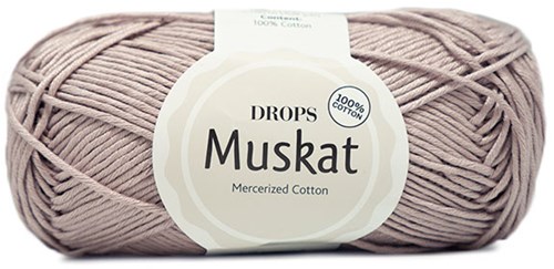 Drops Muskat Uni Colour 82 Zilveren Orchidee