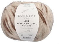Katia Air Alpaca Natural Colors 202 Beige-Bruin